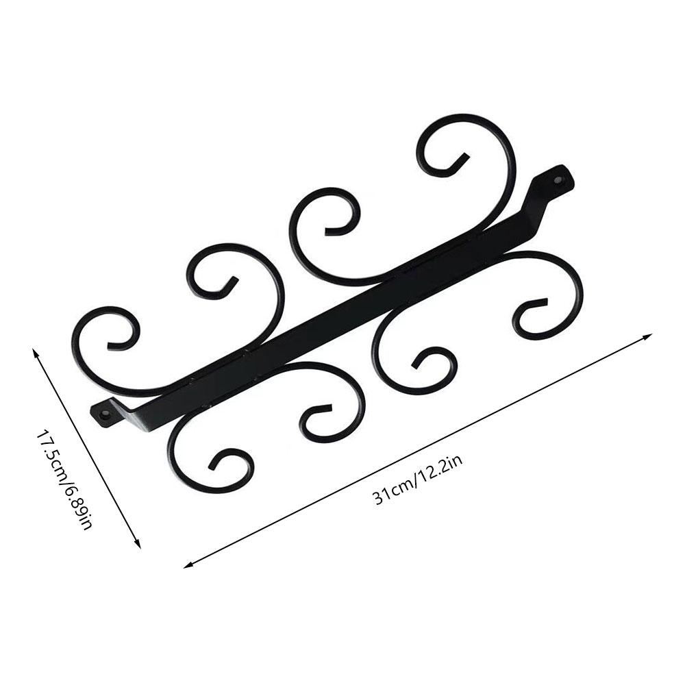 Metal Wine Glass Rack Holder Under Cabinet Stemware Hanging Storage Holder for Bar Kitchen Glass Wine Cup Shelf Organizers Tools