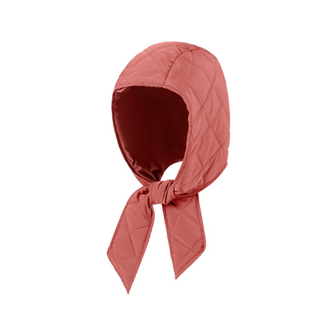 Lightweight Beanies Hats Quilted Windproof Scarf Hat Fashion Pullover Cold Hats