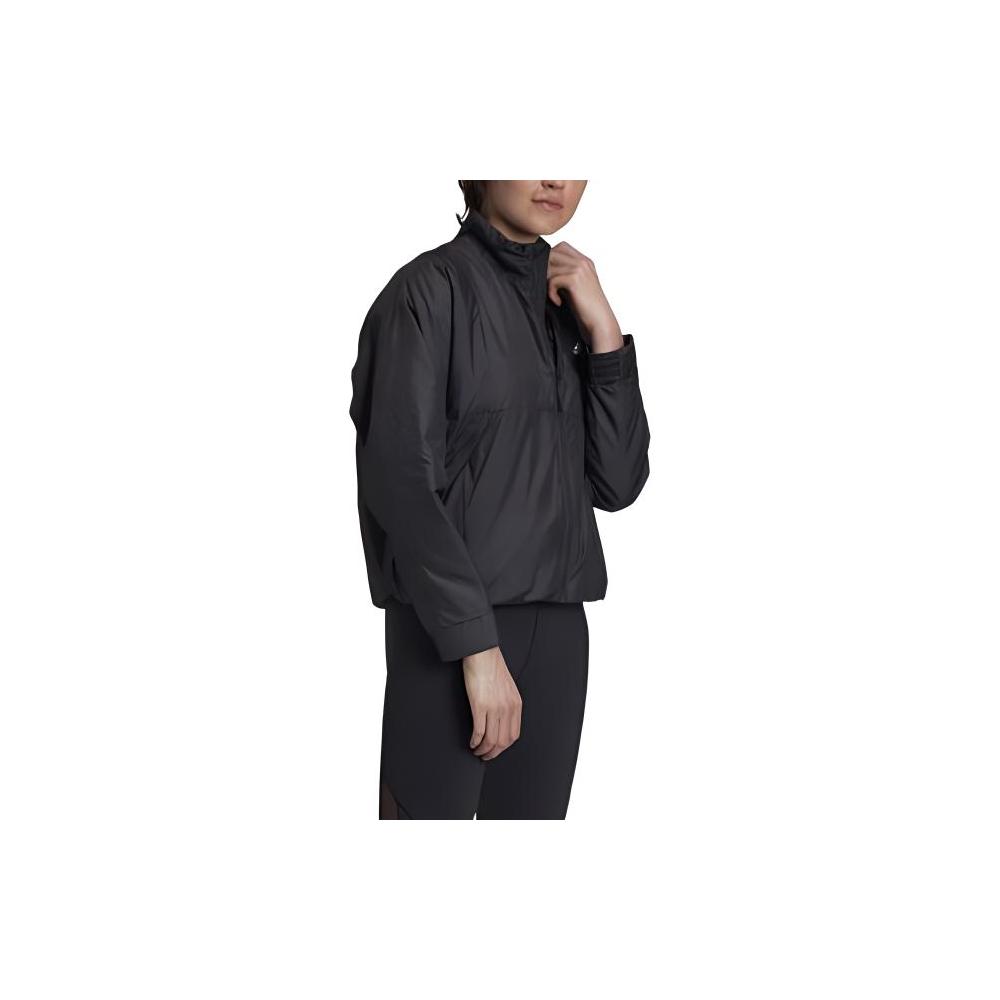 adidas Giacca Sportiva Calda con Collo Alto da Donna Giacca Nera FT2554