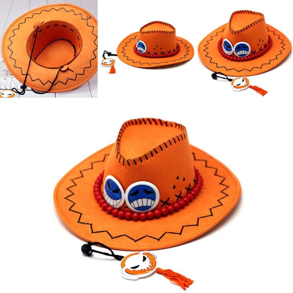 One Piece Portgas D Ace Fischerhut für Eltern-Kind-Abenteuer