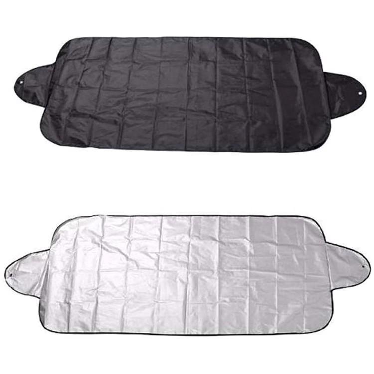 

Thickened Silver Coated Sunshade: Suction Cup Windshield Cover for Heat Insulation, Sun Protection, Light Blocking, and Snow Shield. Car Snow Sun Shield (150*70)