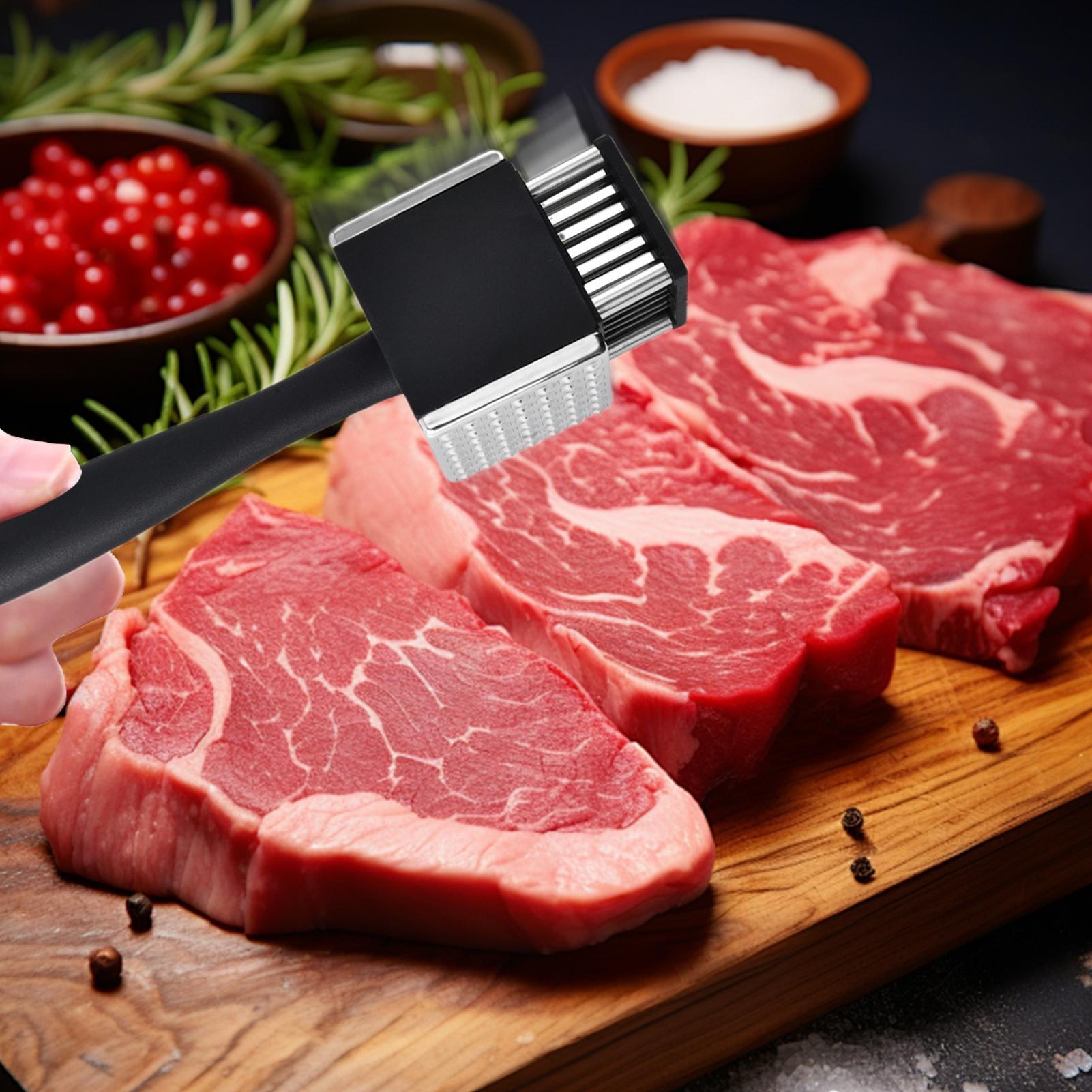 Meat Tenderizer Tool 2-in-1 Cooking Pounder Gadget Household Meat Tenderizer For Home Kitchen Restaurant Barbeque Steak Chicken China Mainland