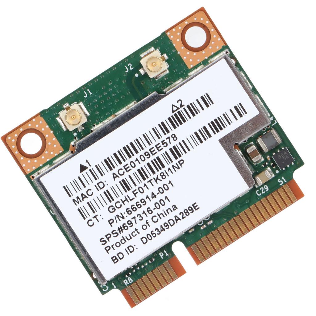 Network Card Laptop Dual Band 300M Semi Mini PCIE Wireless Network Card 2.4G 5G Support 802.11a B g n