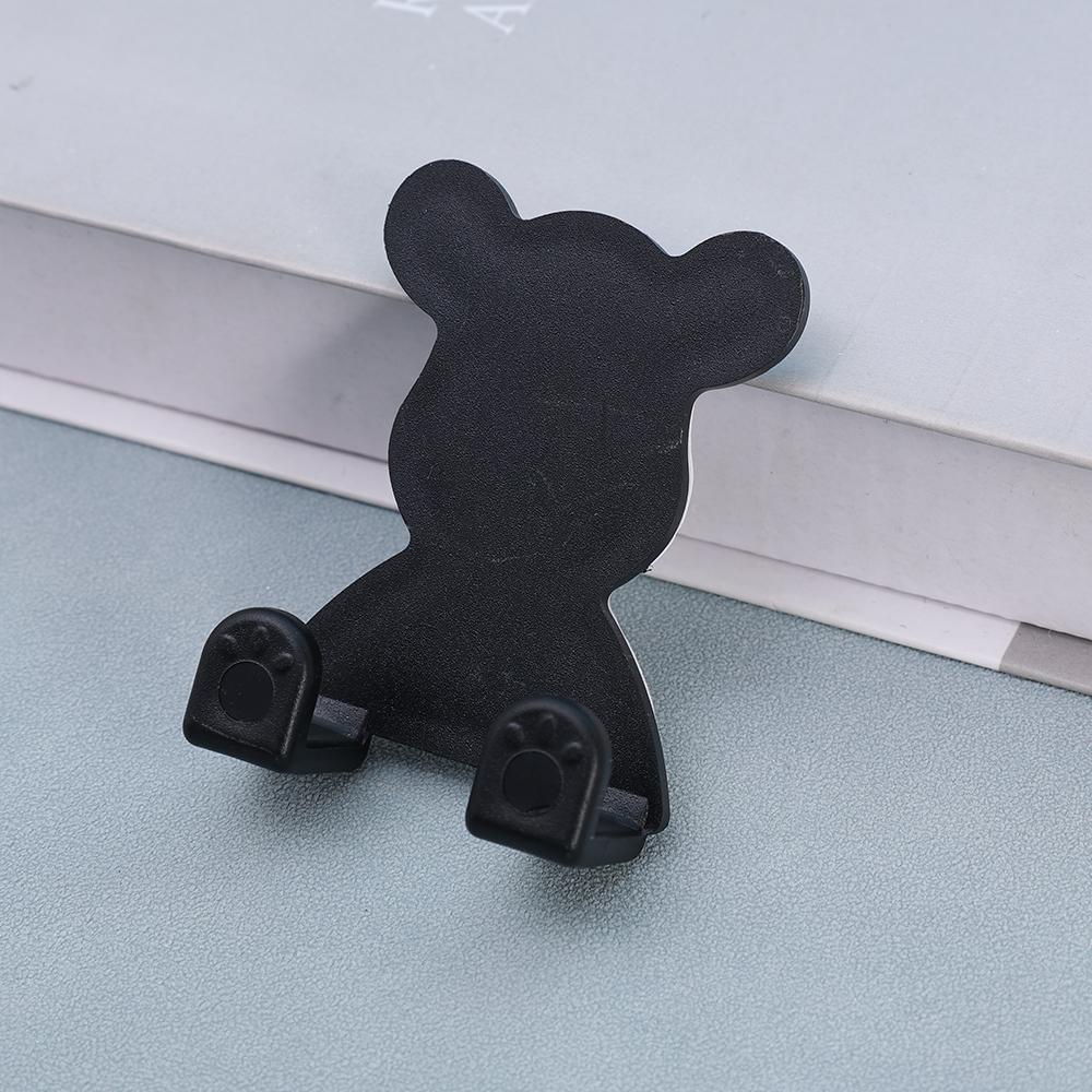 1PCS Bear Double Hooks Without Punching Holes