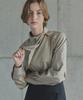 Your Ribbon Tie Blouse / Beige