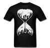 Life Running Out Death Change Hourglass Sand Destruction T Shirt Tee Unisex