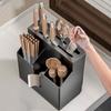 Wall Mounted Integrated Cutlery Holder No Drill Cutter Holder Tableware Organizer  for Storing
