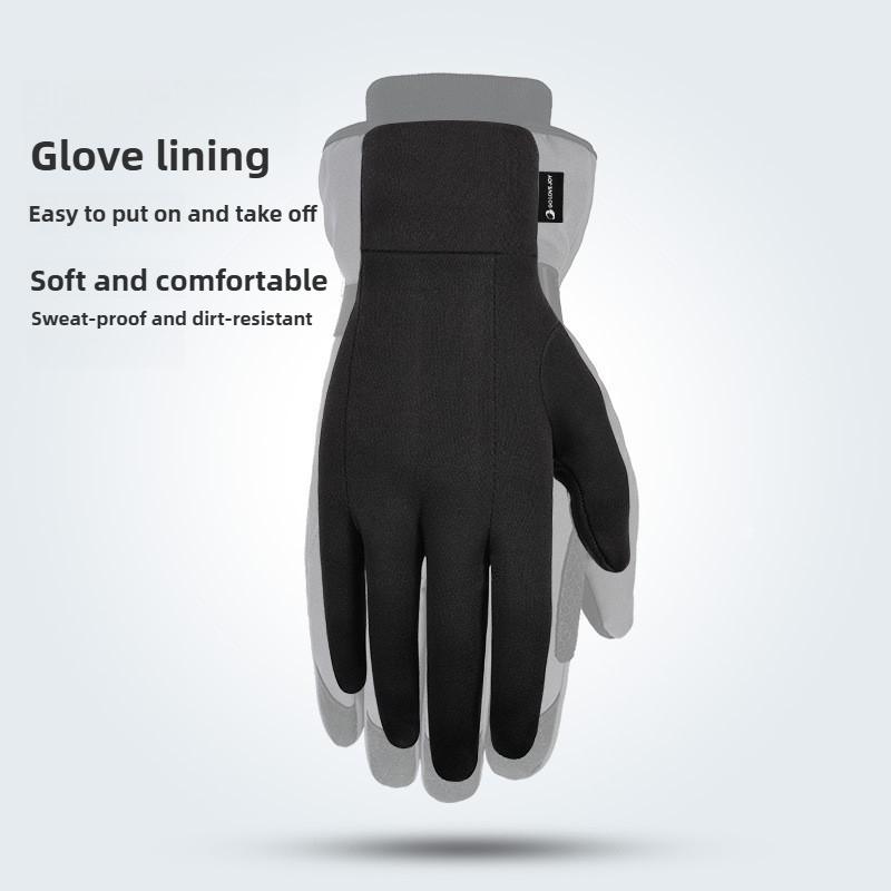 Outdoor Skiing Inner Gloves Winter Cycling Windproof Anti Slip Sports Warm Fingertip Touch Screen Design Cycling Accessories