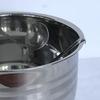 OEING Portable Folding Stainless Steel Soup Spoon