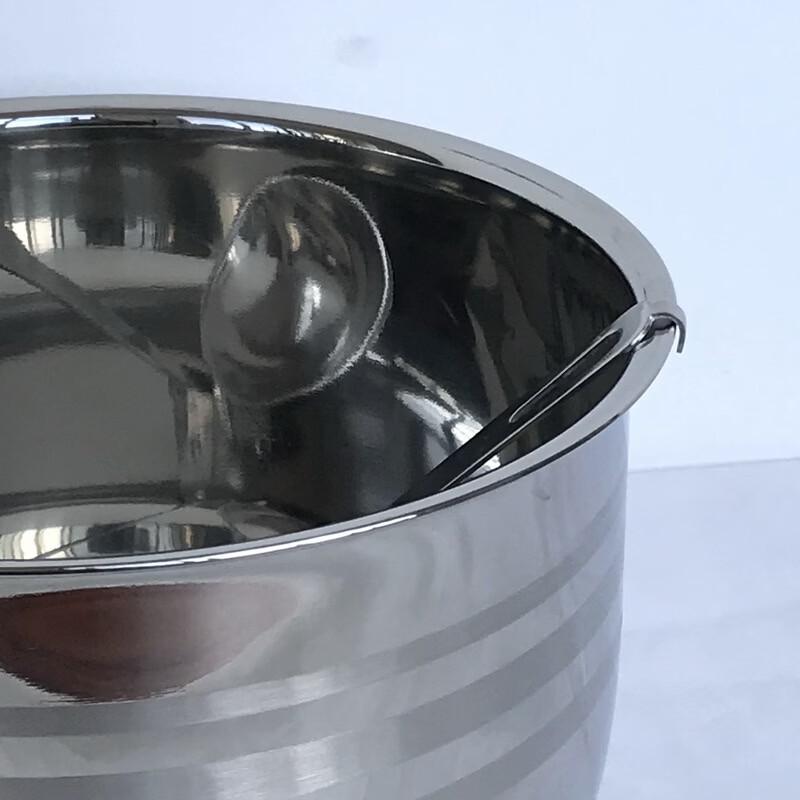OEING Portable Folding Stainless Steel Soup Spoon