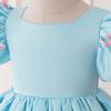 Wedding Flower Girls Dress Toddler Baptism 1st Birthday Dress Baby Girl Clothes Princess Wedding Lace Party Kids Costume L3052