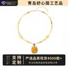 French Retro Pendant Copper Alloy, Necklace Light Luxury High-End Necklace Niche Design Women