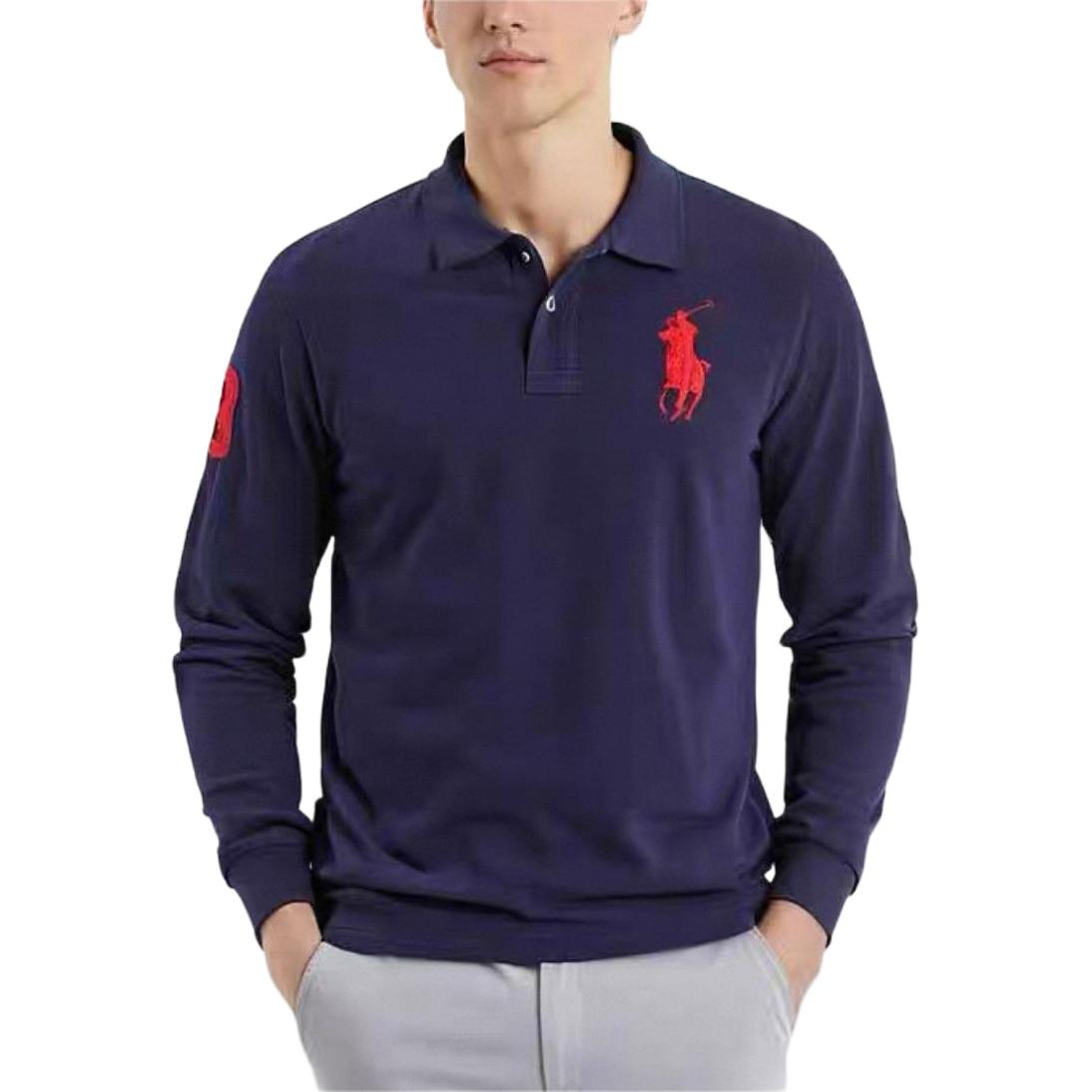 

Polo Ralph Lauren Classic Fit Big Pony Embroidered Polo Shirt Men tops 710675993-005 M