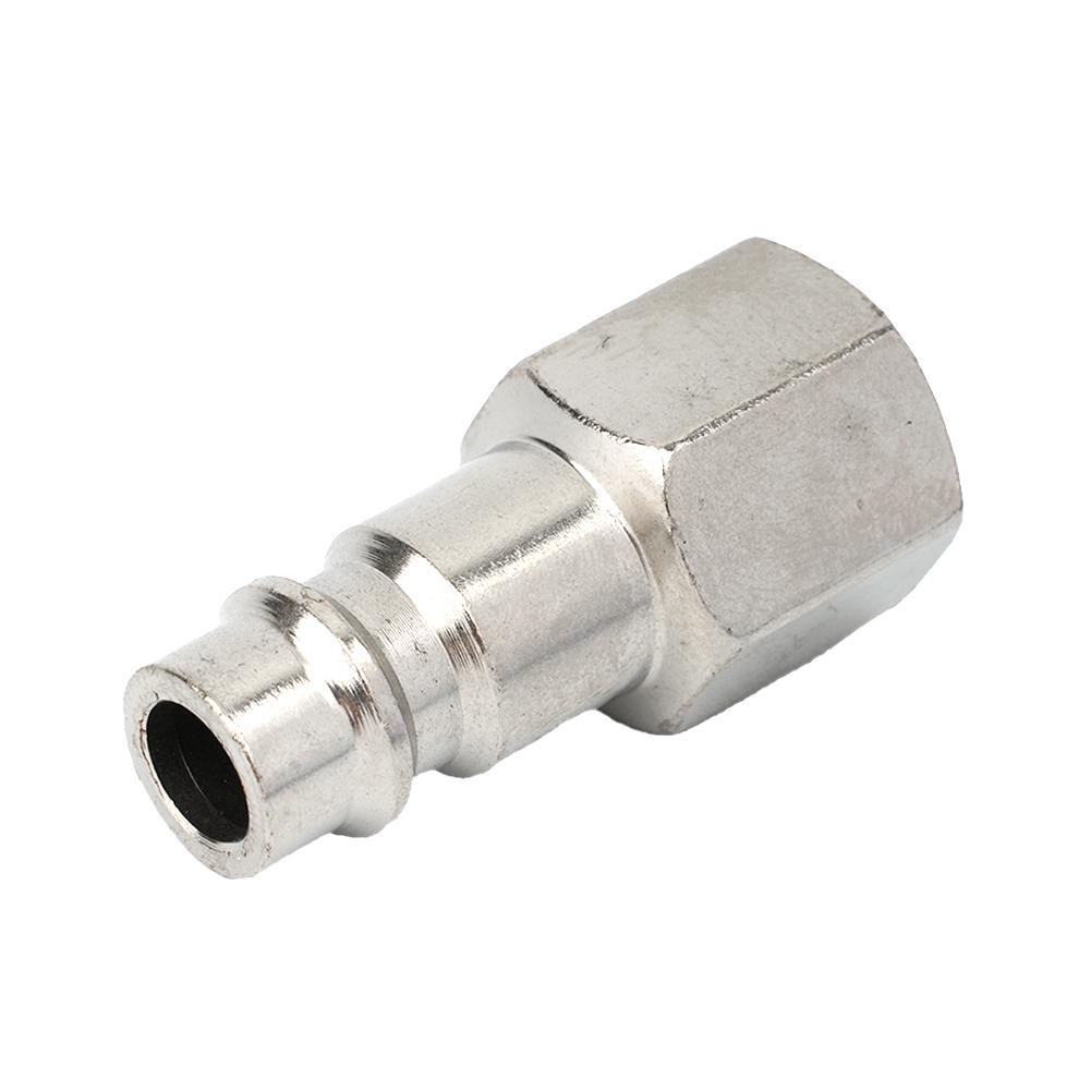 New Practical Quick Release Fittings Euro Male Accessories Air Line Compressor Coupler High Strength Silver Tools