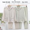 Dingdang Guifei Two-Piece Women's Pajama Set - Autumn/Winter Long Sleeve Turn-Down Collar, Comfy Stylish Homewear.