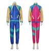 Game Themed Disco Costume For Couples 70s Retro Hipster Stage Wear
