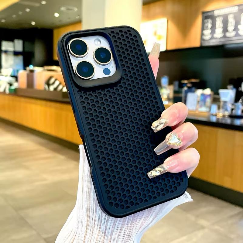 

Рассеивающий тепло ПК чехол для iPhone 16 15 14 13 12 Pro Max Plus 16Pro 15Pro 14Pro 13Pro 12Pro iPhone16 iPhone15 iPhone14 Чехлы iPhone 16 Pro