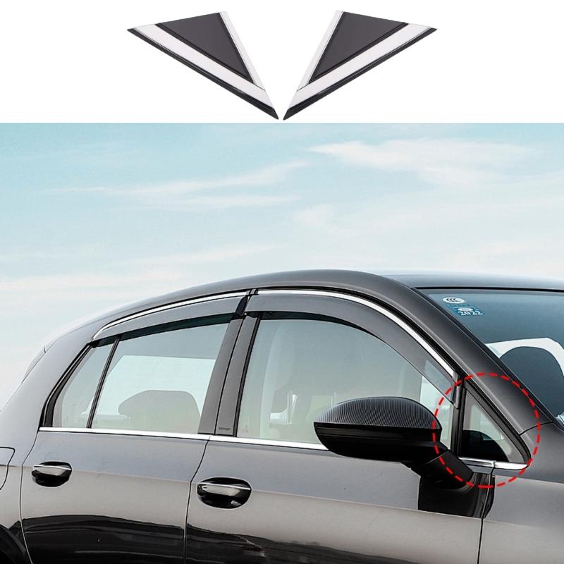 Car Door Reflector Triangles Trim Panel Door Flag Cover for 22774041 22774040 Front Right Passenger Side Enhancing Look