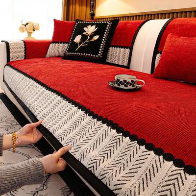 Chenille Sofa Cushion: All-Season, High-Grade, Non-Slip, Thickened One-Piece Cover (2026 New)