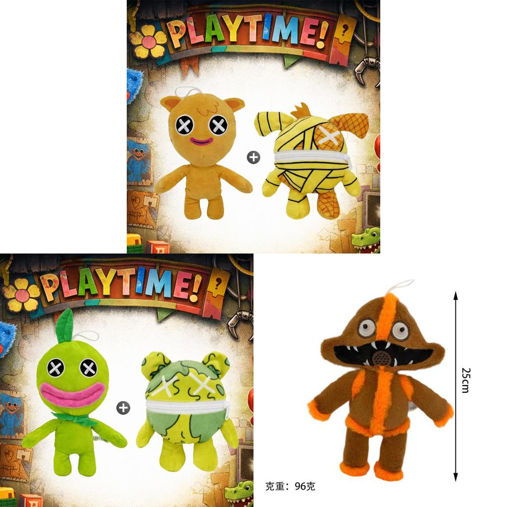 Poppy Playtime Chapter 5 Plush Poppy Toy With Soft Pp Cotton For Kids And Collectors