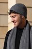 Karol - Men' Graphite Docker Hat with Cuff 54-62 | Kamea