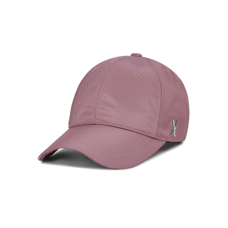 VARZAR VA Cubic Stud Re-Nylon Ball Cap Pink