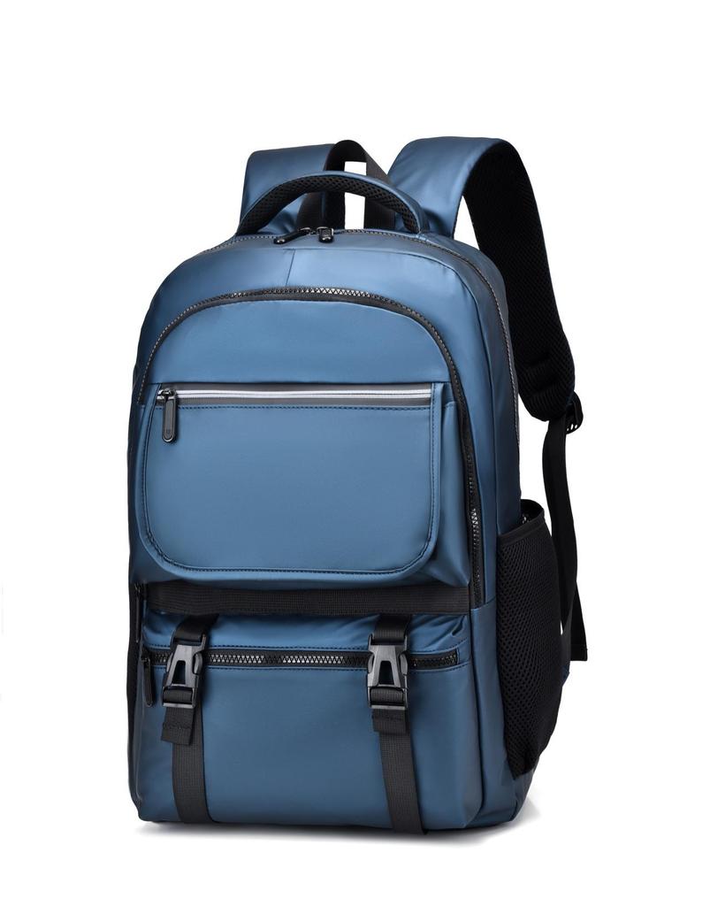 Men's Large Capacity Multifunctional Business Backpack - Nylon, Simple Design for Commuting