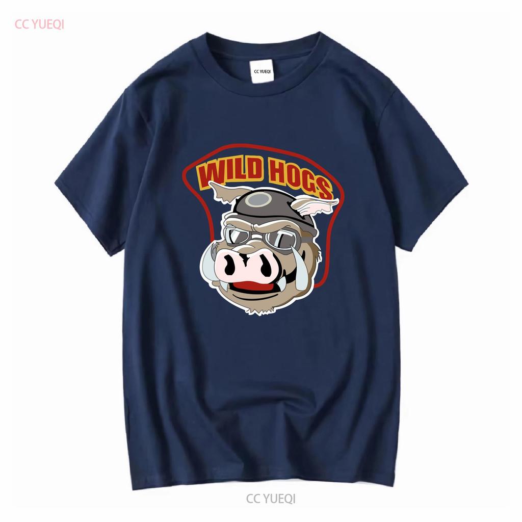 New Wild Hogs Logo Active T Shirt American Funny Size S 5xl long or short sleeves vintage Washed Comfortable Slightly Versatile