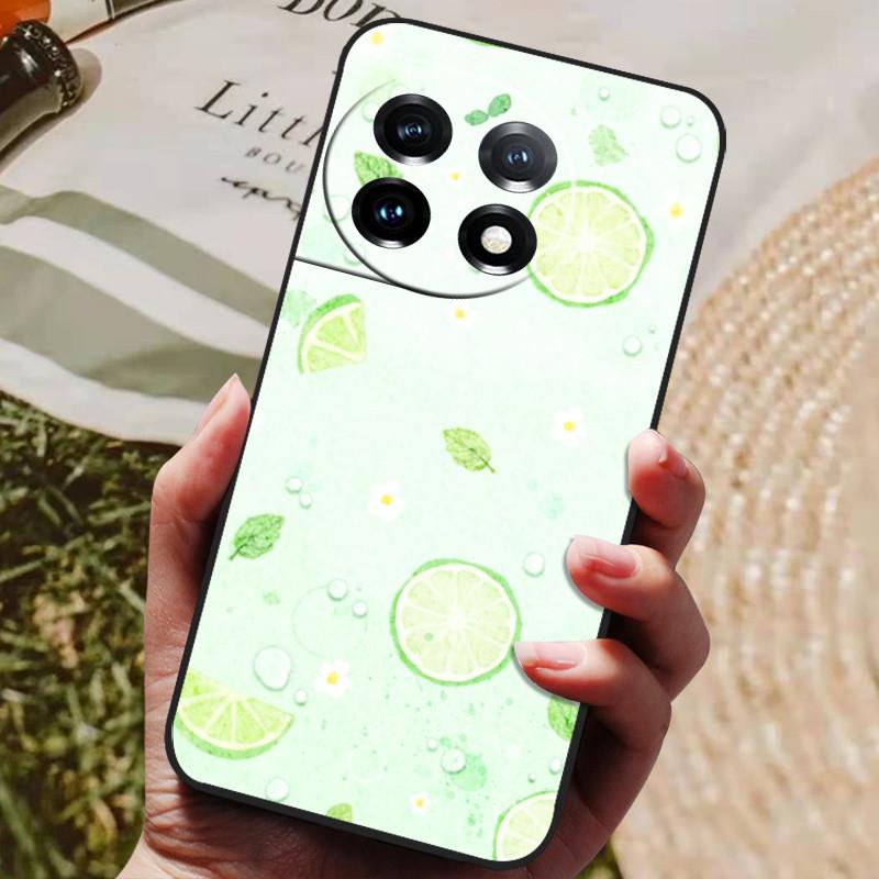For OnePlus 11 5G Silicone Case Cute Pattern Soft TPU Phone Cover For One Plus 11 Back Cover Bumper OnePlus11 PBH110 1+11 Funda