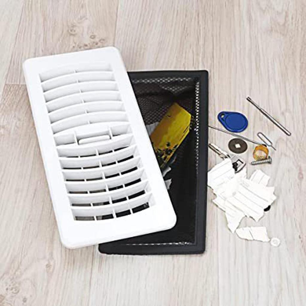 Floor Register Cover for Household Use, Polyester Mesh, Portable, Large Capacity, Rectangular,