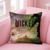 Epic Classic Dark American Movie WWicked Cushion Cover Pillowcase Short Plush Invisible Zipper Room Sofa Cushion Cover