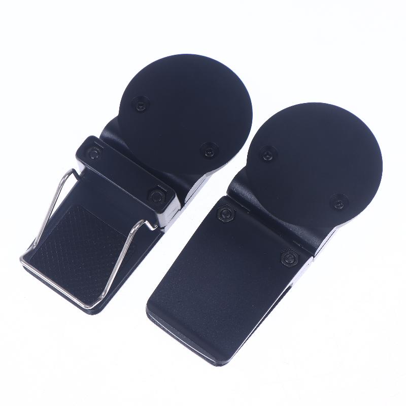 1 Set Morsetto Multifunzione in Acciaio Morsetto in Plastica Morsetto per Auricolare Bluetooth da Casco Morsetto di Fissaggio per Auricolare da Casco per Moto Bicicletta Elettrica
