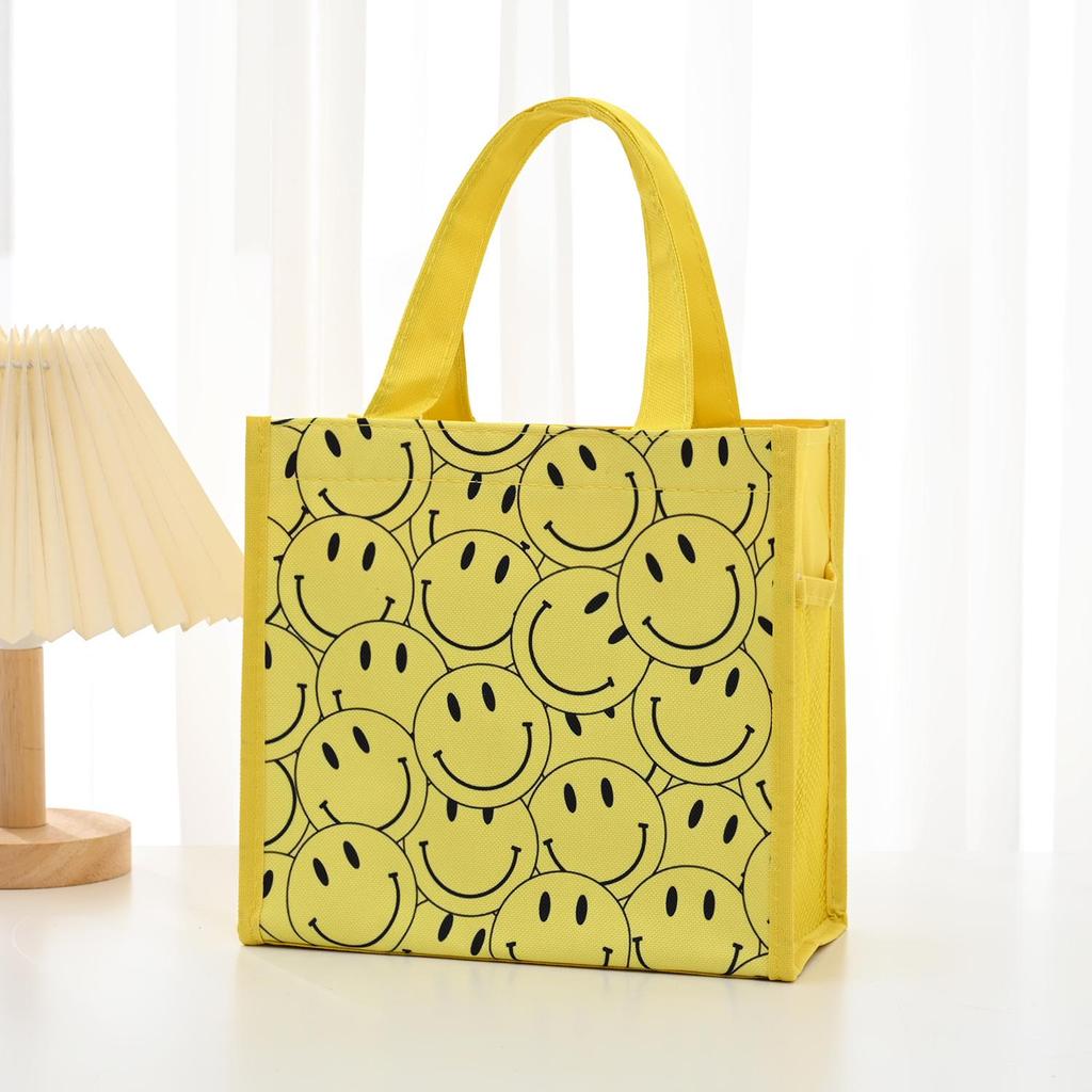 Cartoon Thickened Square Bento Lunch Bag for Kids