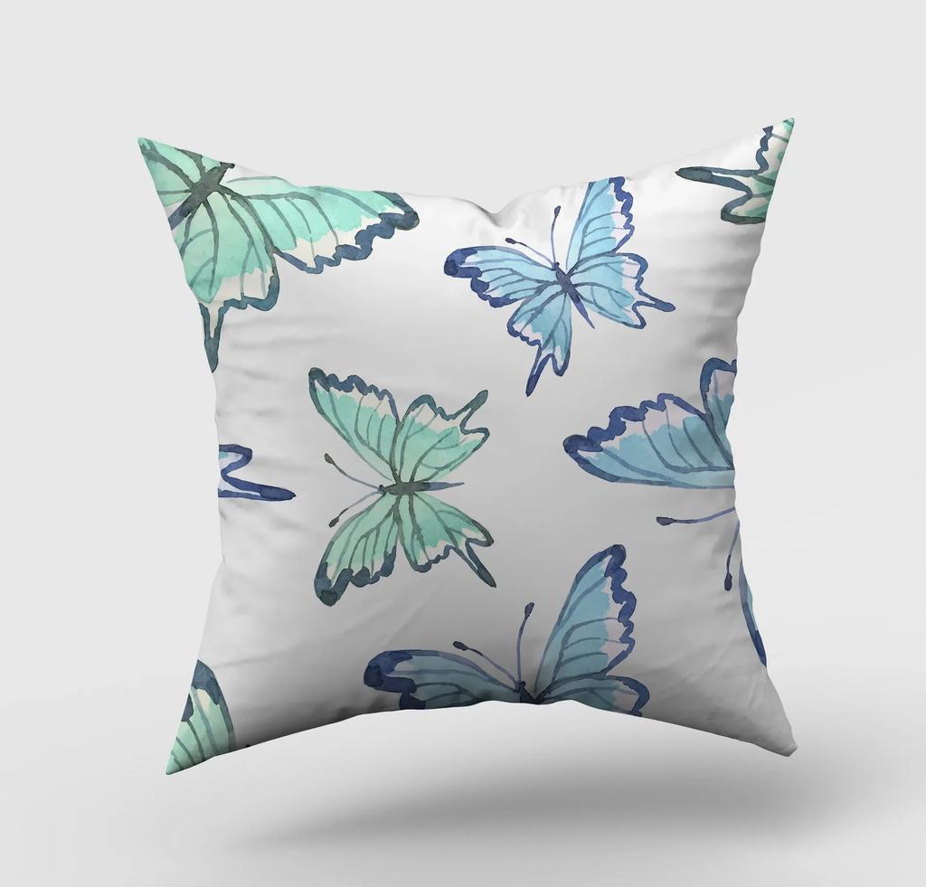Beautiful Cartoon Butterfly Print Pillowcase Home Living Room Sofa Car  Decorative Pillow Cushion Cover 45*45cm