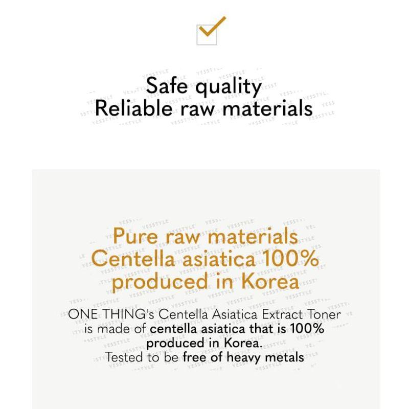 ONE THING - Centella Asiatica Extract Toner Mini