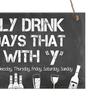 Wear Resistant 12 Styles Great Natural Hanging Wooden Room Sign Plate Wooden Plaque