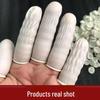 Thick Latex Finger Cots: Dustproof, Rolled Edge, Disposable Protection