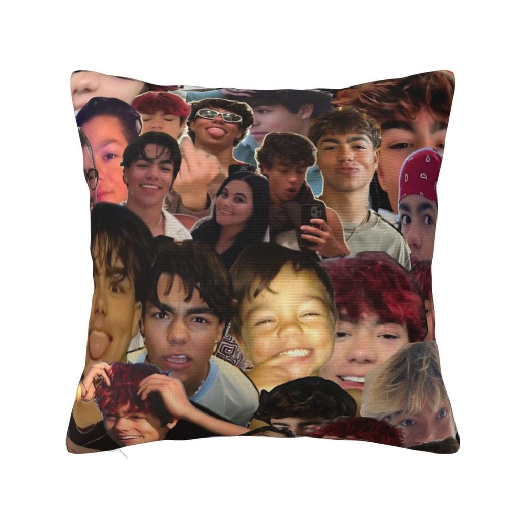 Pillow Cover Malachi Barton American Actor And Singer Photo Cushion Cover Vintage Pillow Case For Living Room Chair Pillowcases
