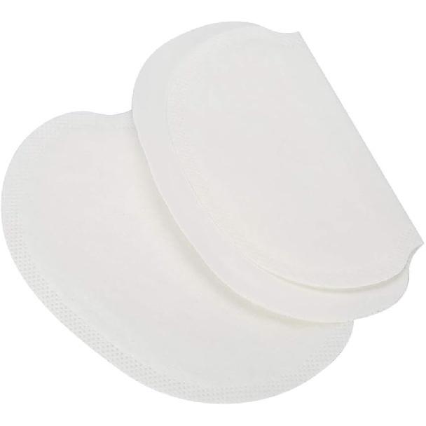Sweat Pads for Under Breasts, Disposable Underarm Sweat Absorbent Pads Unisex Cotton Armpit Sweat Guard (20PCS)