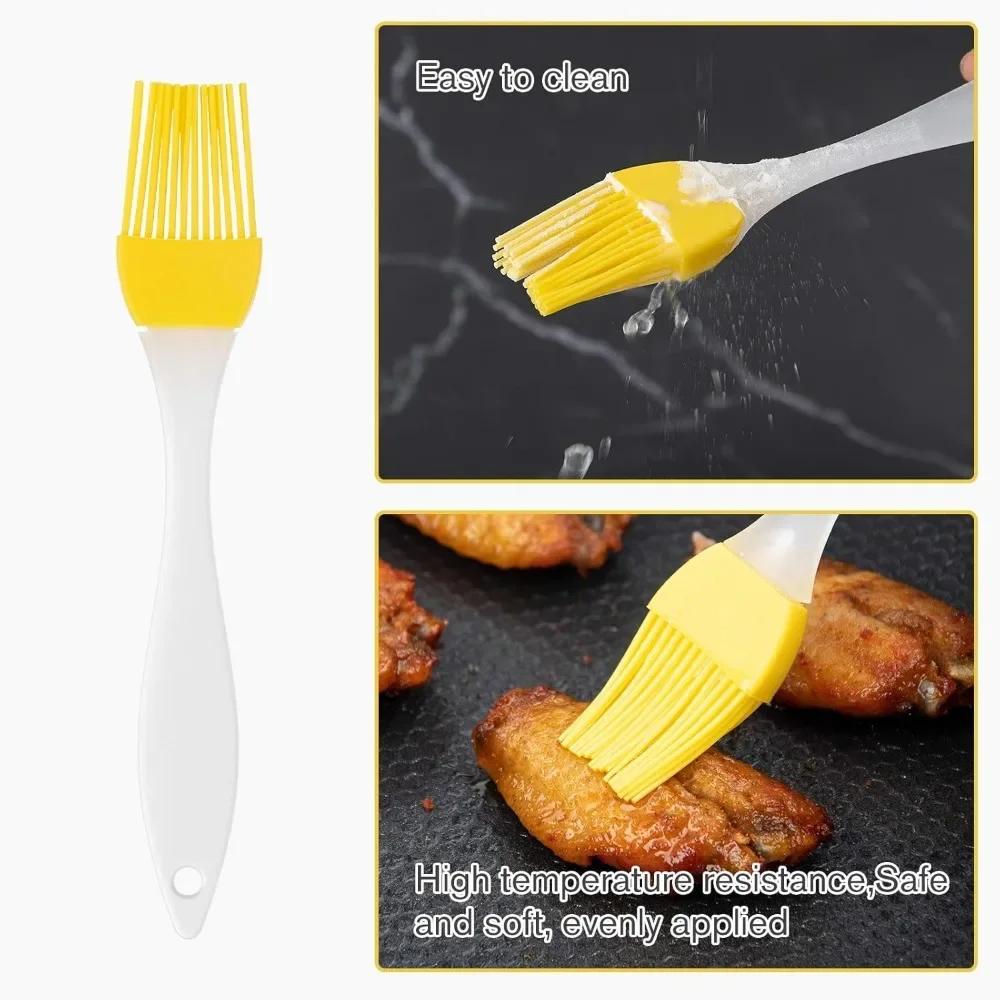 100 ML Glass Oil Mister Oil Sprayer for Cooking with Brush Oil Dispenser Oil Spray Bottle for Kitchen Air Fryer Grilling BBQ