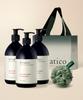 Selvatico Hand   Body Wash 500ml+500ml  Gift Shower Puff+shopping Bag 