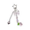 Star Heart Bowknot Pendant Phone Charm Hangings Rope Sweet Phone Chain Strap Bag Decoration Lanyard Keychain Accessory