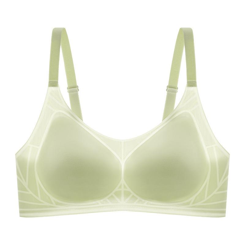 Wireless Seamless Breathable Ultra Thin Support Gathering Shaping Women Bra
