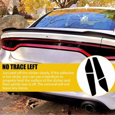 Κατάλληλο για Φανάρι Πίσω Dodge Charger 2015- Προ-κομμένο Decal Βινυλίου Σκούρανσης Πίσω