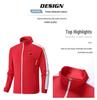 Custom Team Sports Uniform Set for Men & Women - Spring/Autumn Jacket for Competition, Training & Coaching