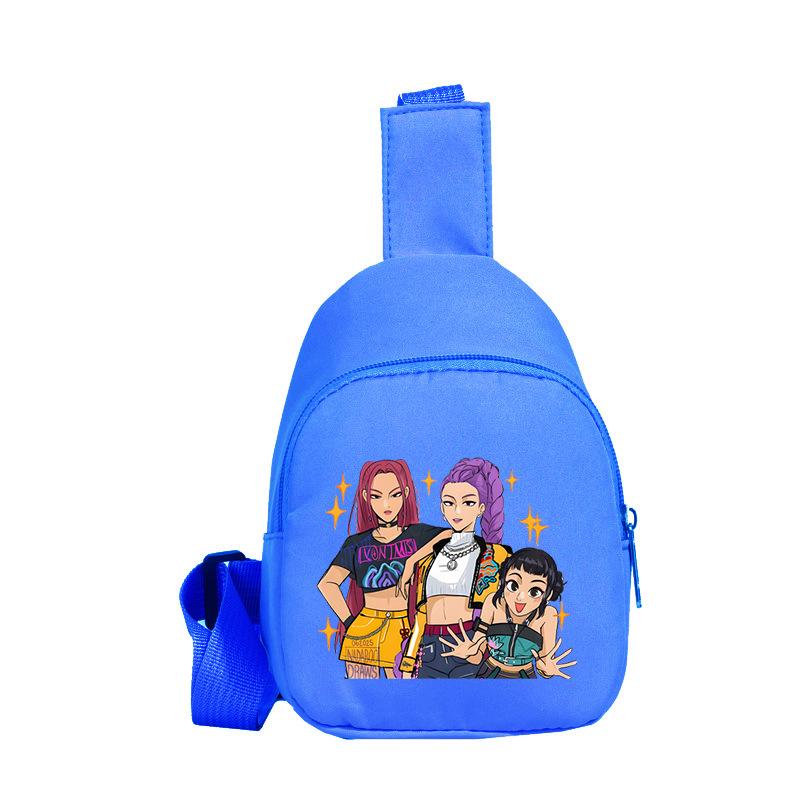 Animation Cartoon Peripheral Printing High Value Portable Shoulder Bag Leisure Children Fanny Pack