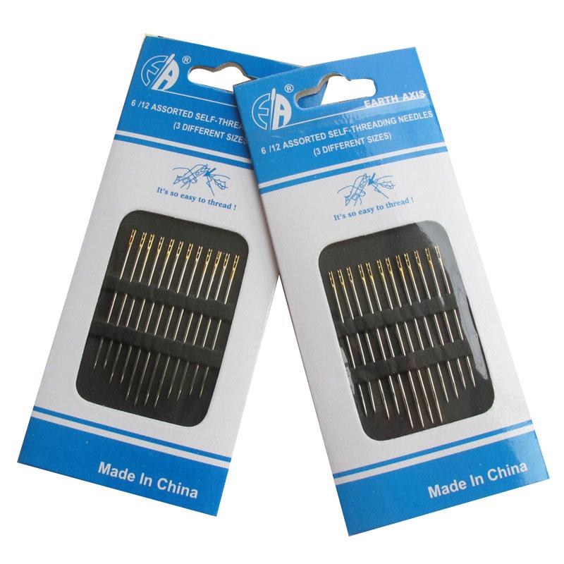 Colorful Hook Needle Threaders for Sewing - Pack of 40, Ideal for Elderly and Visually Impaired Users