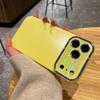 Coque Bicolore Mate Aurore pour iPhone 17 Pro, 16 Pro, 15, 14, 13, 12 – Design Grande Fenêtre