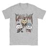 Chiikawas rock band TShirt for Unisex Vintage Cotton Tees Round Neck Short Sleeve T Shirts Gift Clothing