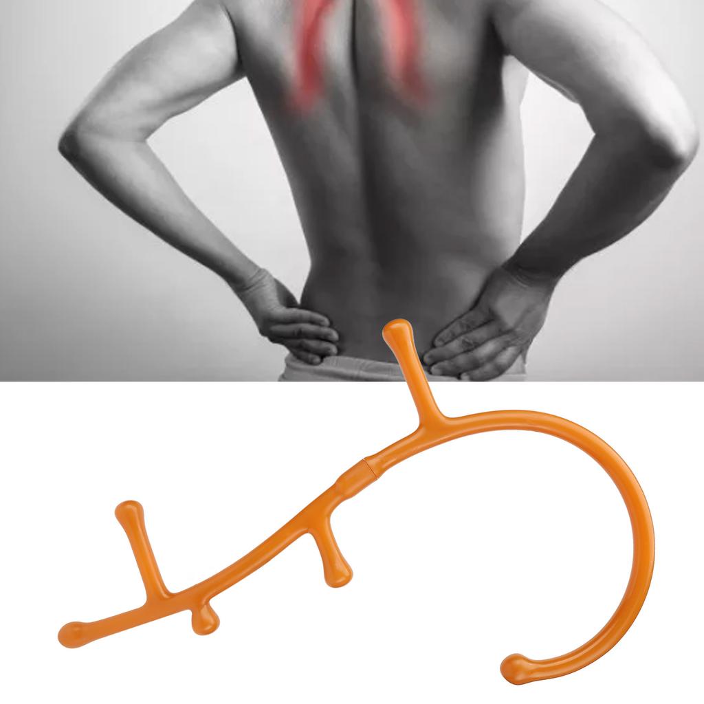 Nackenmassage-Stab Abnehmbare Lendenwirbel Triggerpunkt Selbstmassage Manuelle Haken-Stab